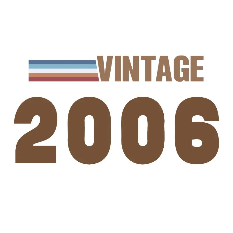 T-Shirt 20 Ans 2006 Script Manuscrit