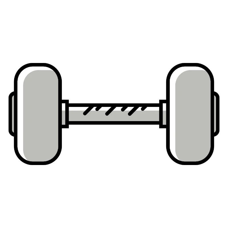 Dumbbell weights icon