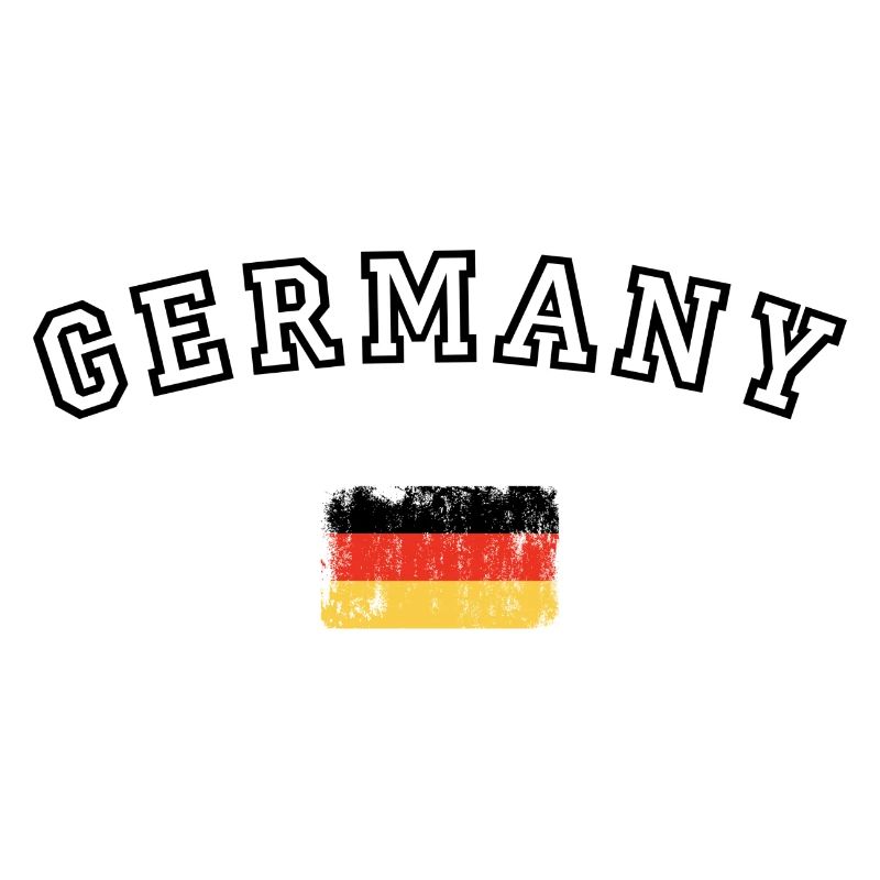 Drapeau allemand à rayures Pop Art