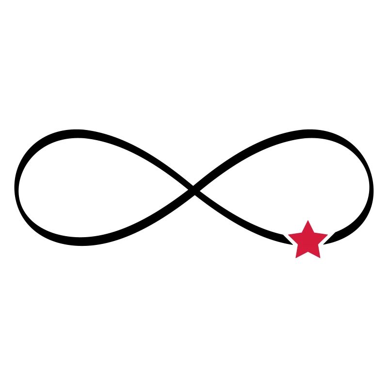 Stern Unendlichkeit Symbol Unendlichkeitszeichen