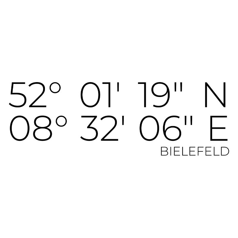 Coordinates Bielefeld