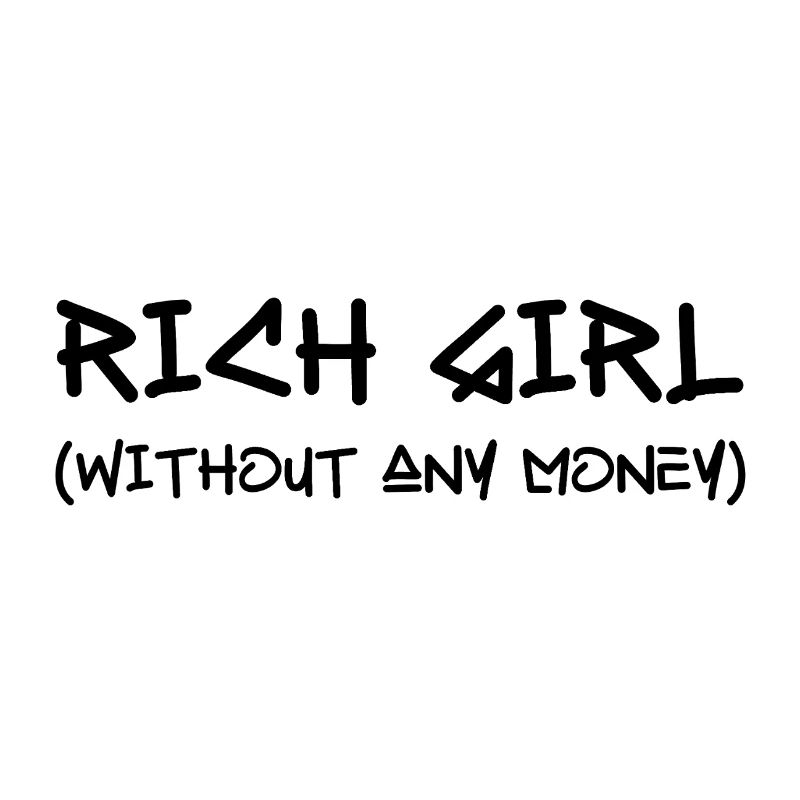 Fille riche – sans argent, mais avec de l’attitude