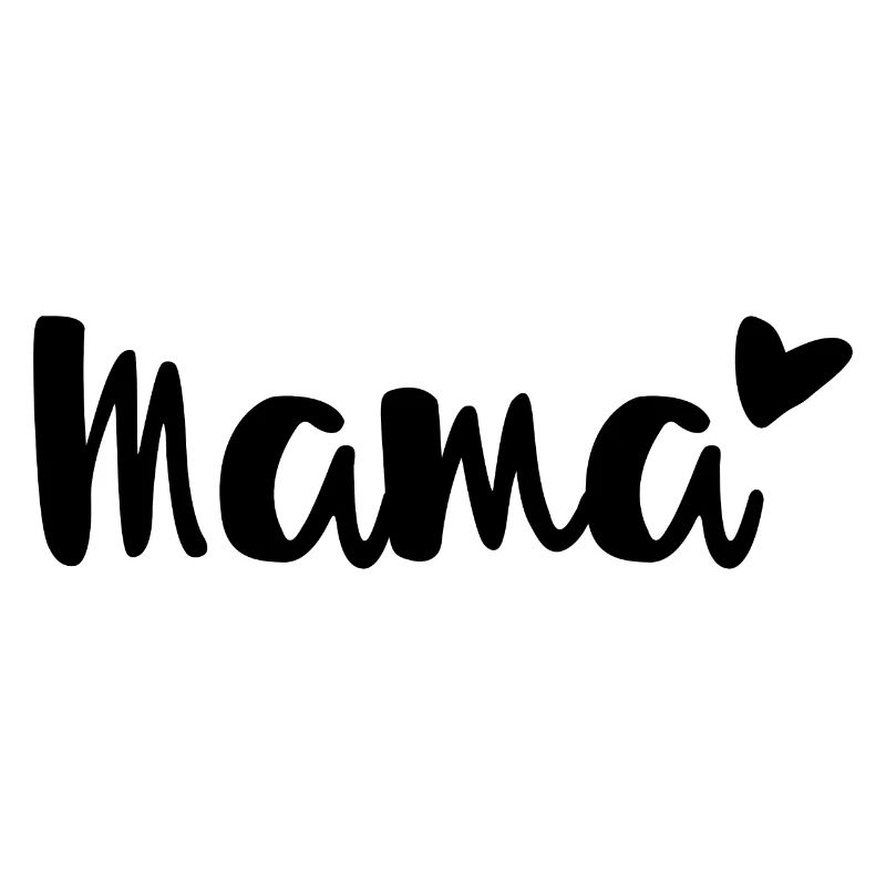 Mama Herz Design für Schwangere oder Mütter