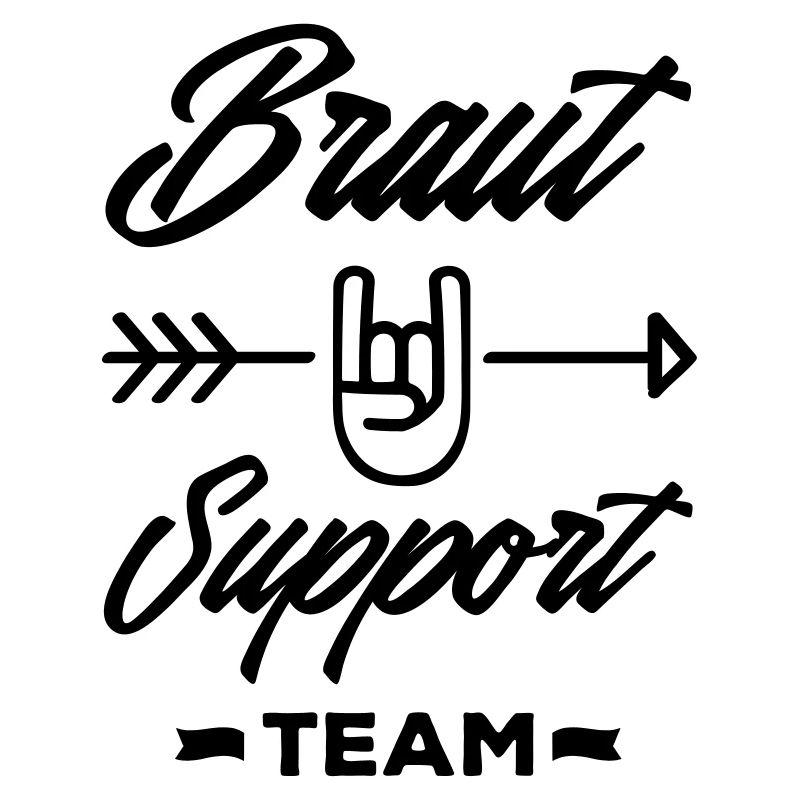 braut support team party