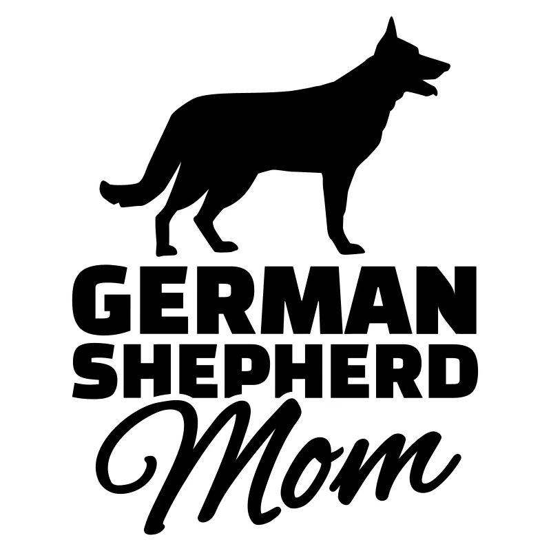 German shepherd Mom
