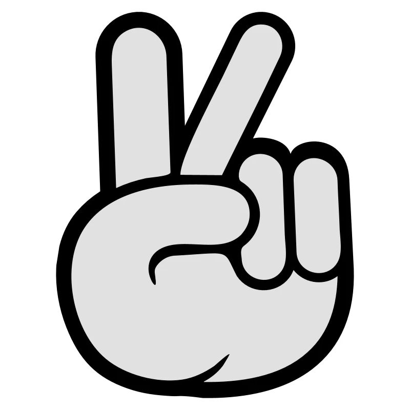 Peace Zeichen Hand Frieden Cool