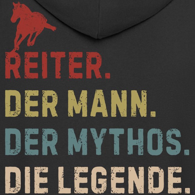 reiter legende - Männer Premium Kapuzenjacke