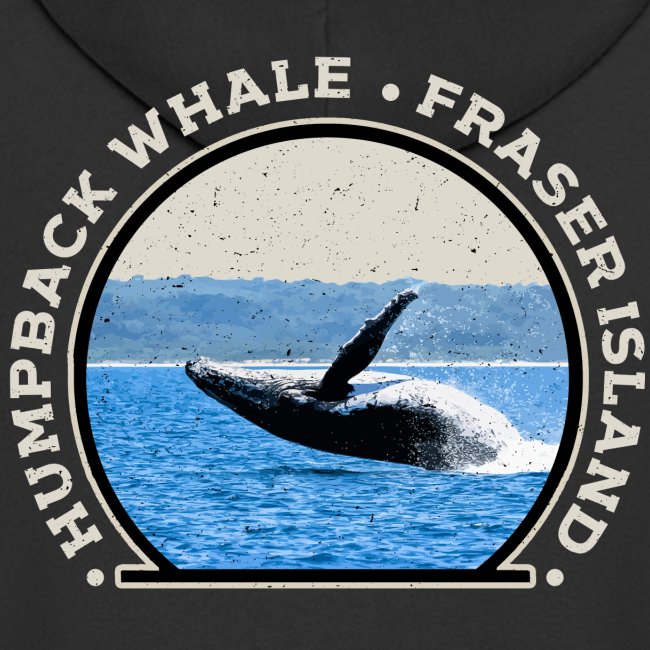 Springender Wal: Humpback Whale - Fraser Island