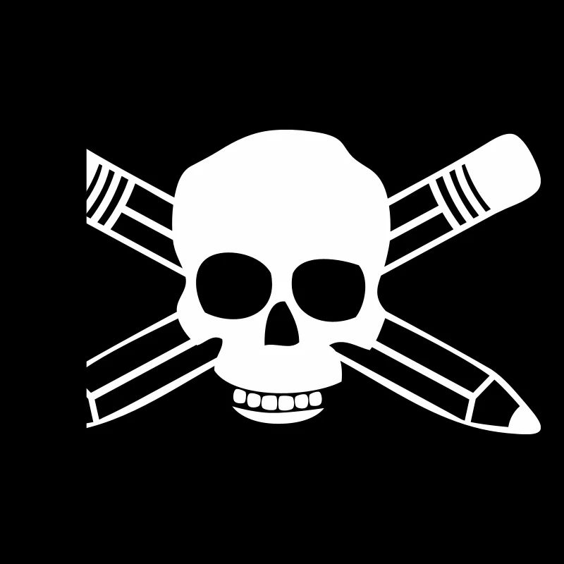 Skull & Pencils - Totenkopf Stifte