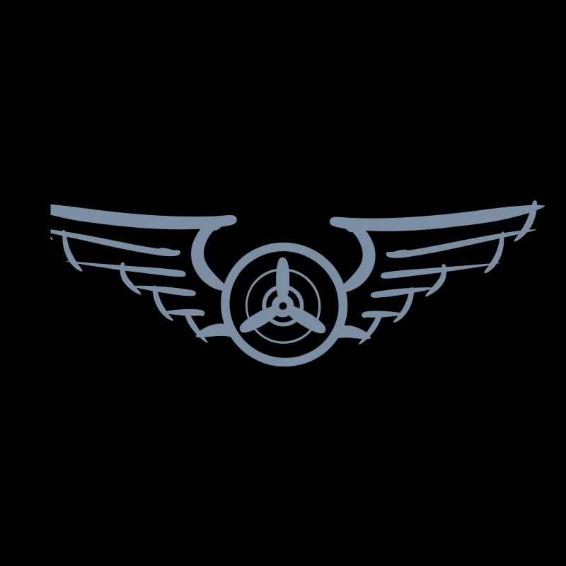 Aviation Symbol Luftwaffenschwinge Flugzeug Pilot