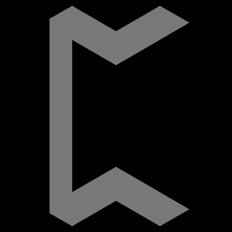 Rune: Pertho ᛈ (P), Quantum Runes Futhark 0