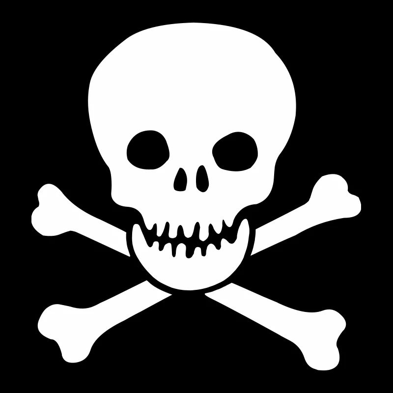 skull and crossbones