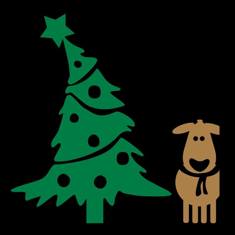 Rentier & Weihnachtsbaum