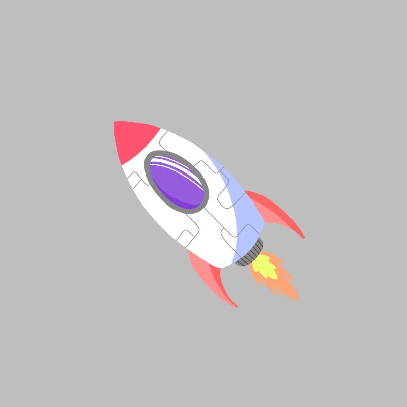 Space Rocket Pop Comic