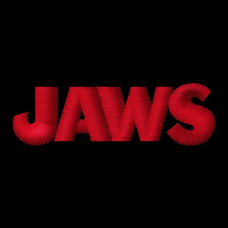 Jaws Offizielles Logo Stick-Design