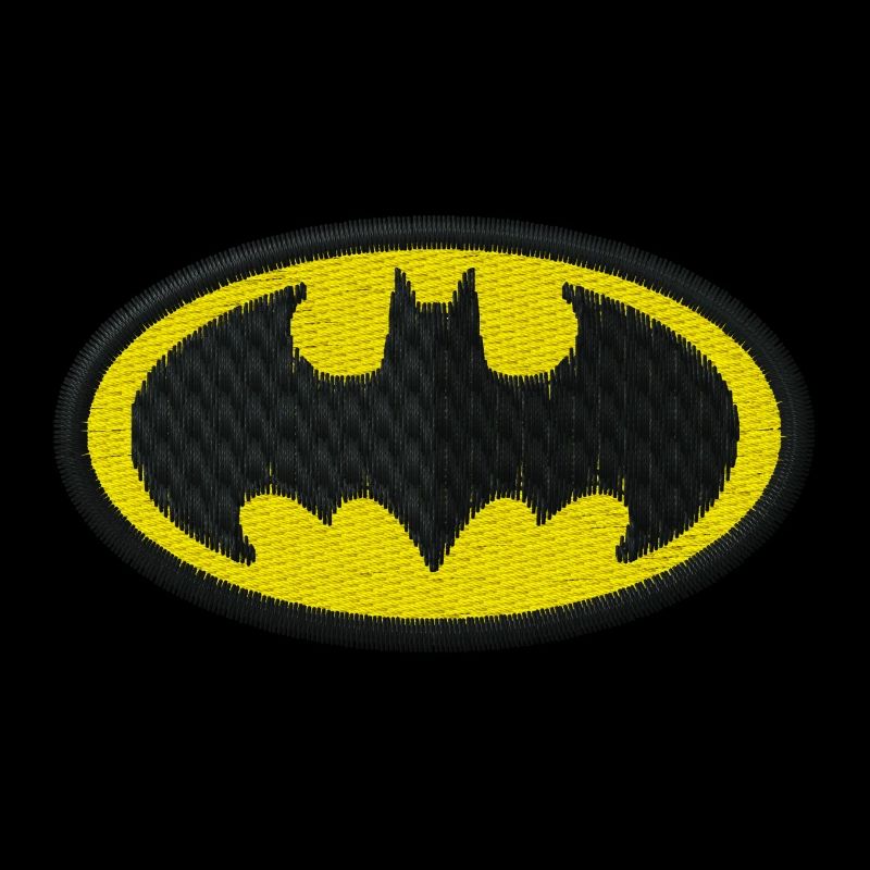 DC Comics Batman Small Logo Embroidery