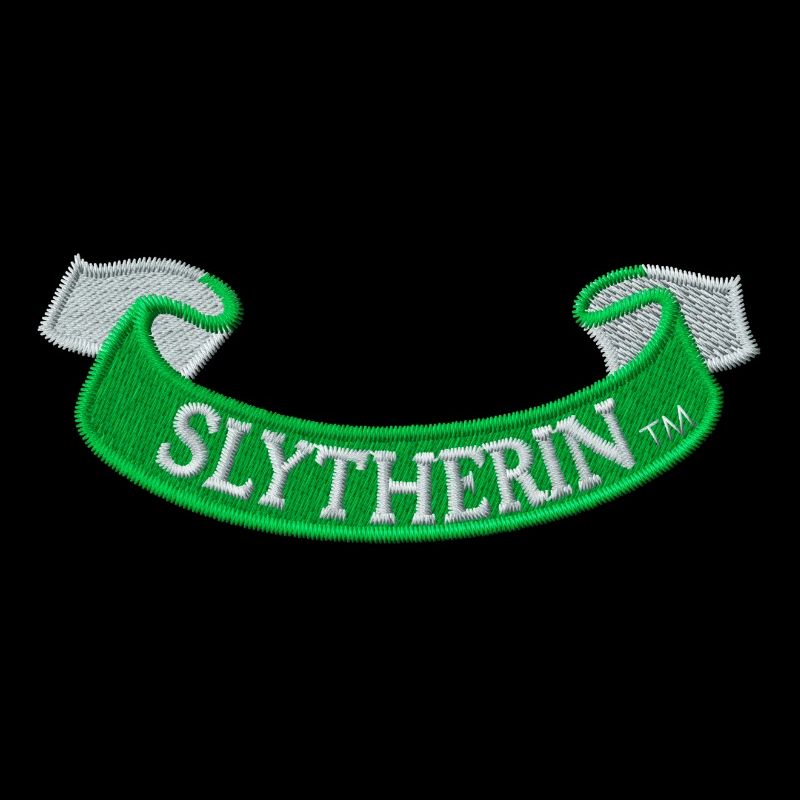 Harry Potter Slytherin Banner Embroidery Design