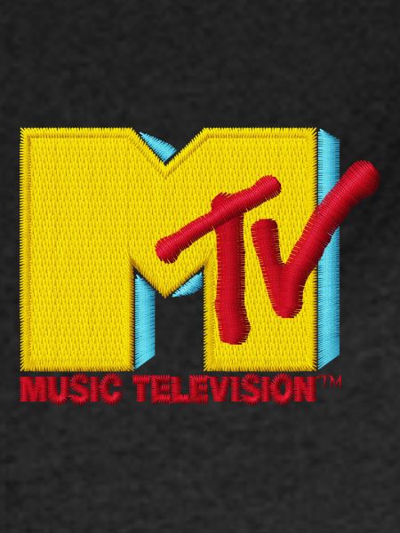 MTV Logo Motif De Broderie