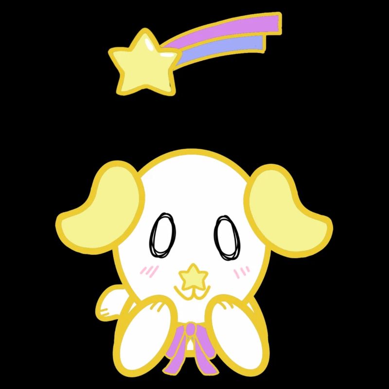 KawaiiDOGGOS - Twinkle "Shooting Star" print