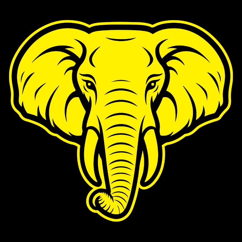 Portrait d’animal éléphant