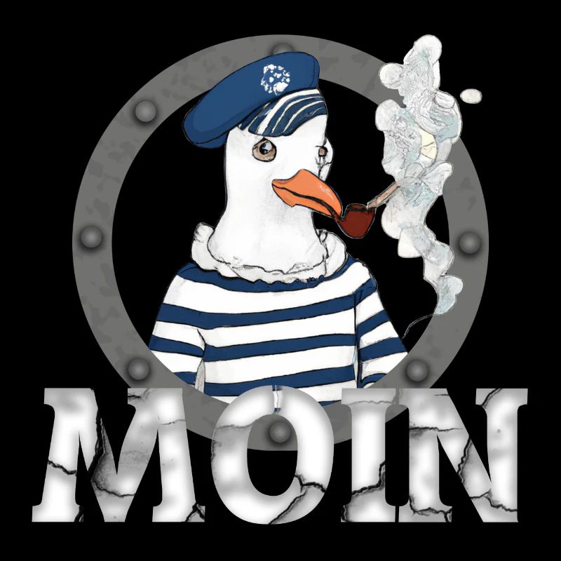 Moin Möwe T-Shirt