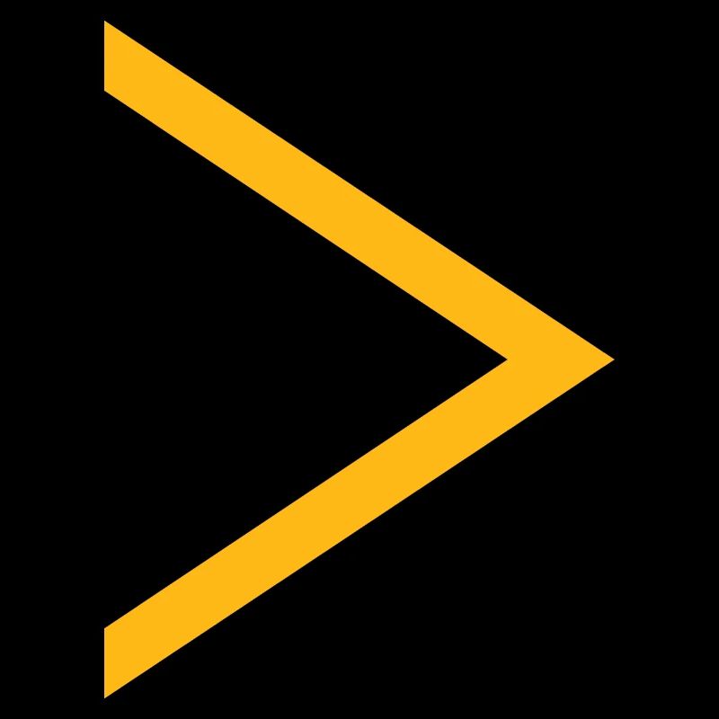 Flèche jaune
