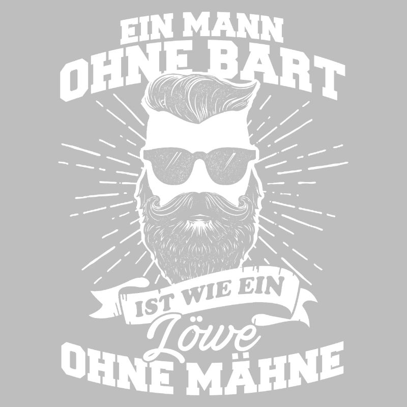 Mann Bart Löwe Vollbart