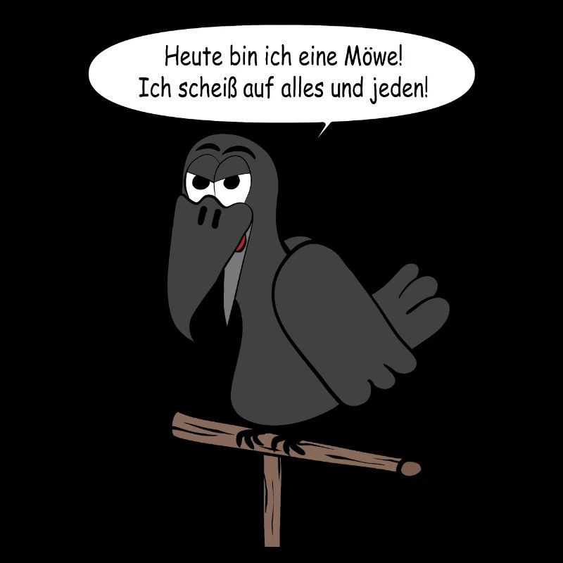 Heute bin ich eine Möwe