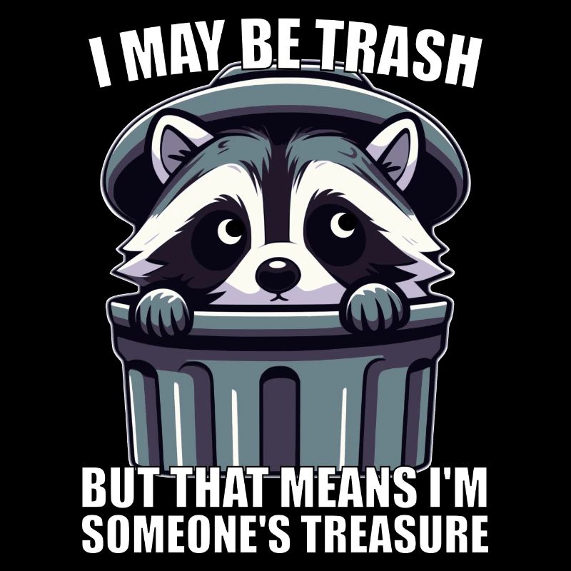 Waschbär Meme - Trash Treasure