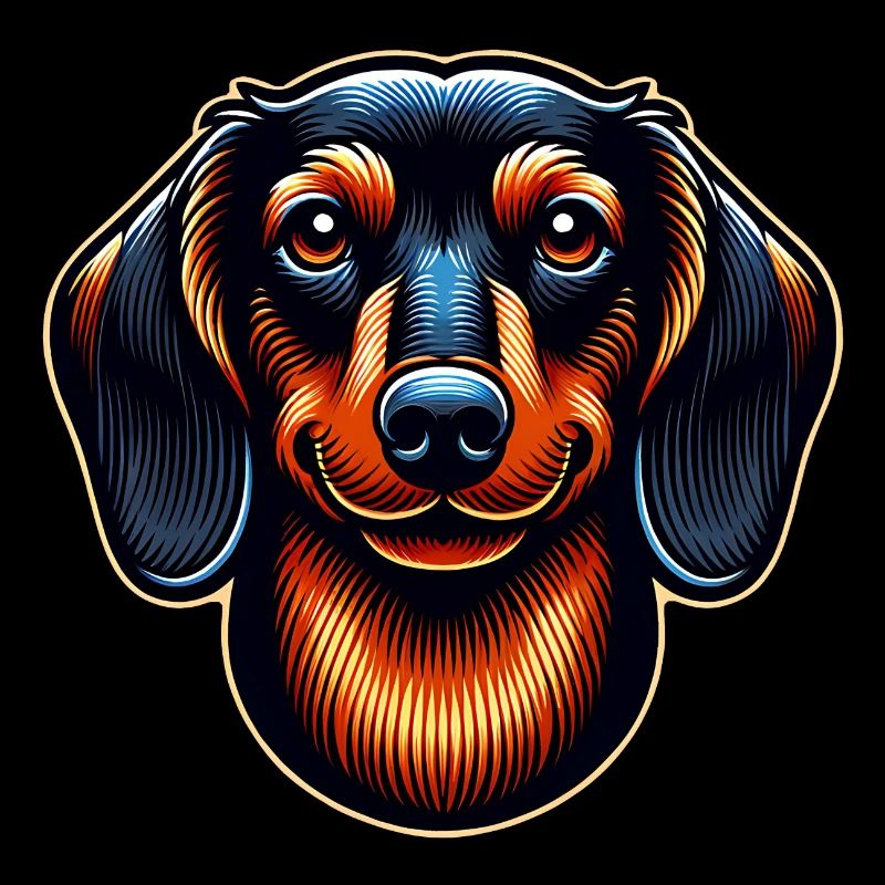Dachshund portrait