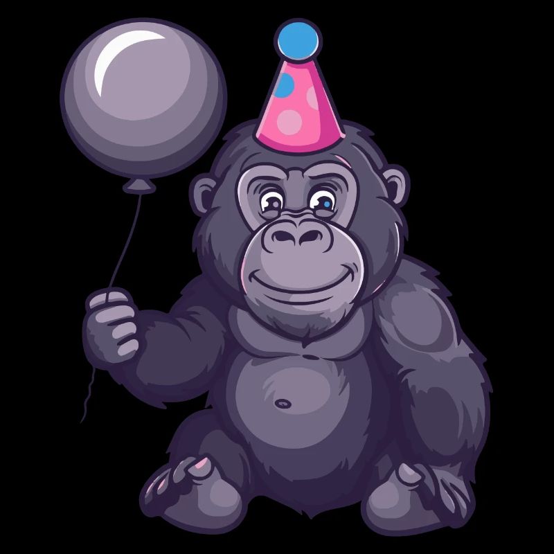 Gorille Anniversaire Bébé