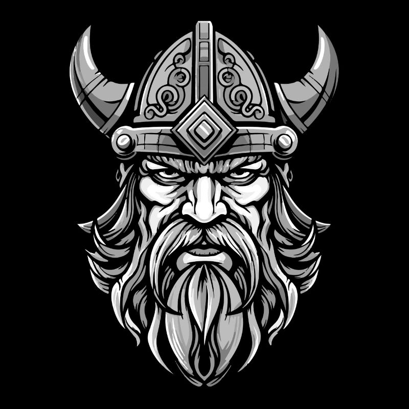 Viking Head Warrior