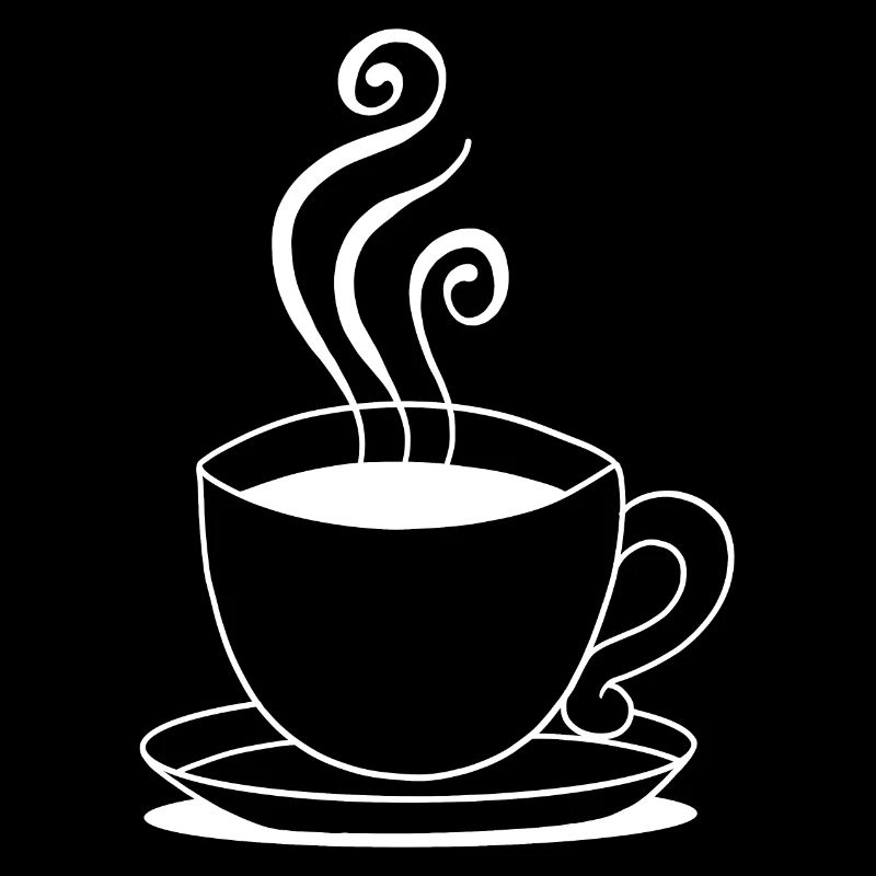Coffee cup, motif for all coffee lovers