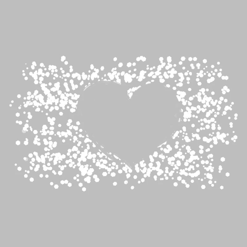 Heart Pattern Points Love Form