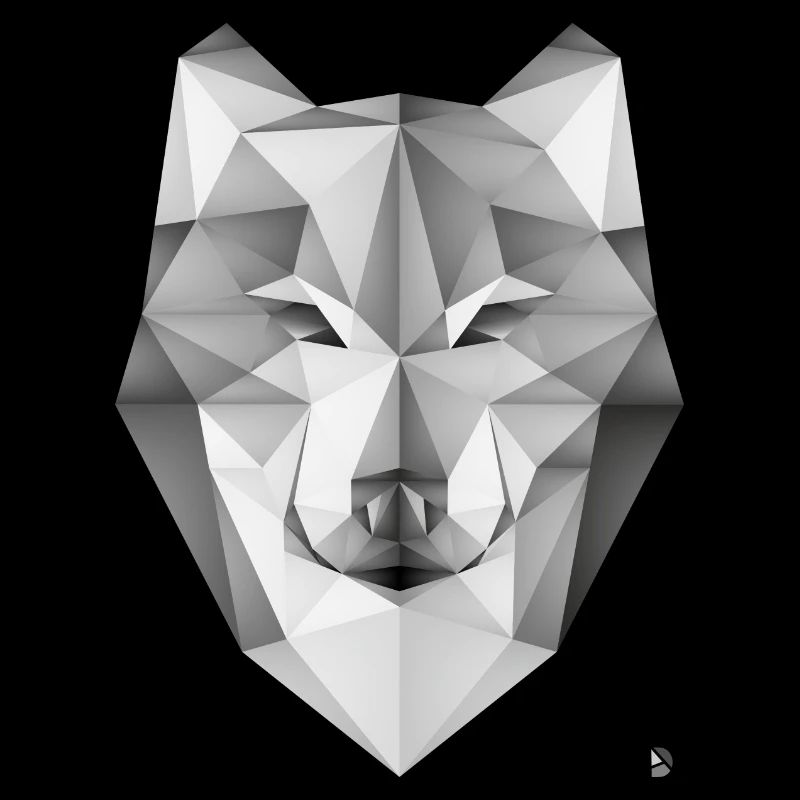 AD Geometric Wolf