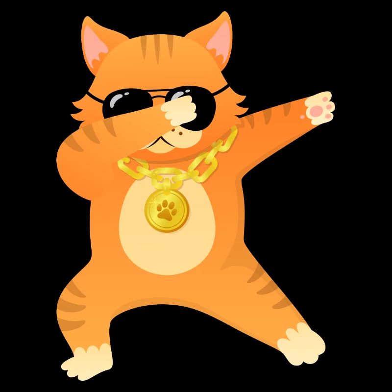 Cool Cat Dabbing - Dab Dance Gift Design