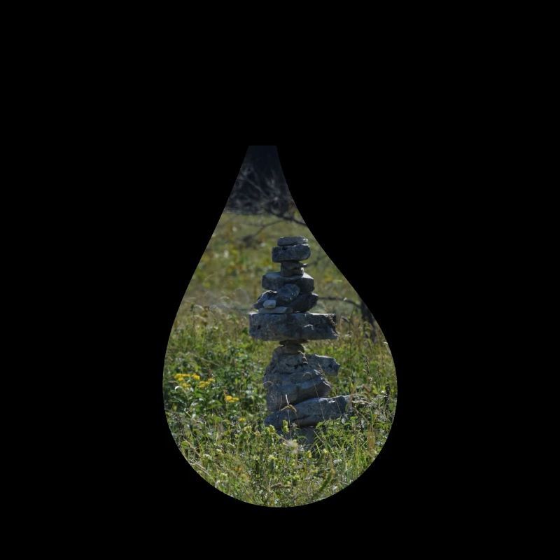 Relaxation in a drop