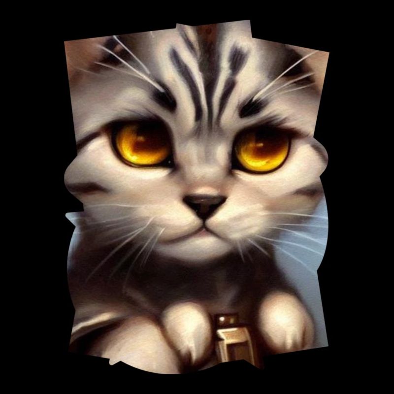 Visage de chat