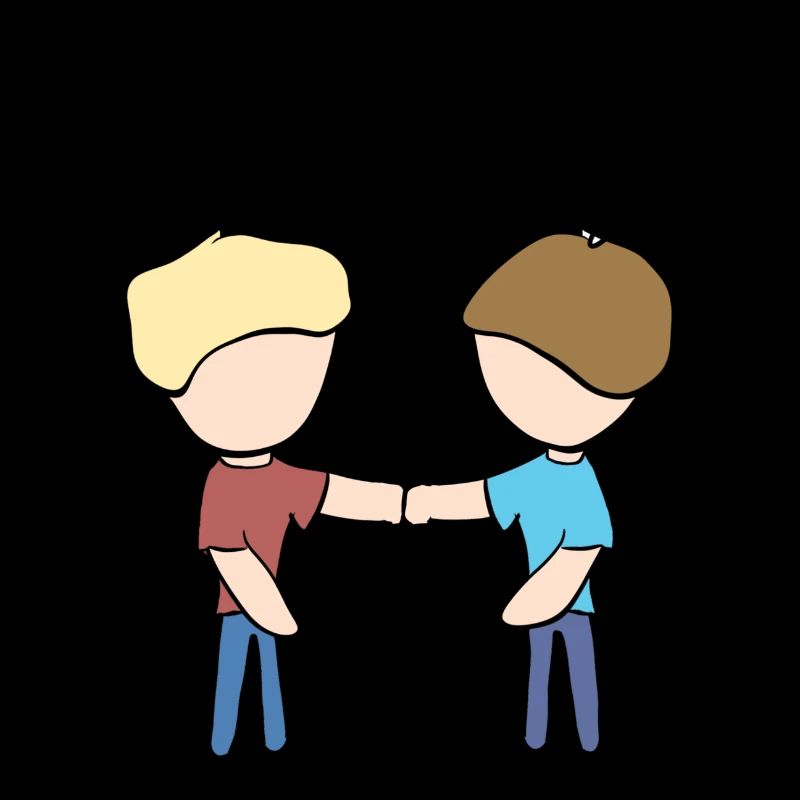 bester Junge Kumpels Freunde Freundschaft