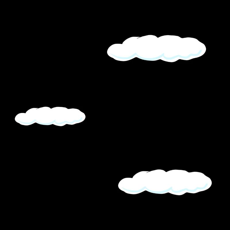 ciel arrière-plan trois nuages