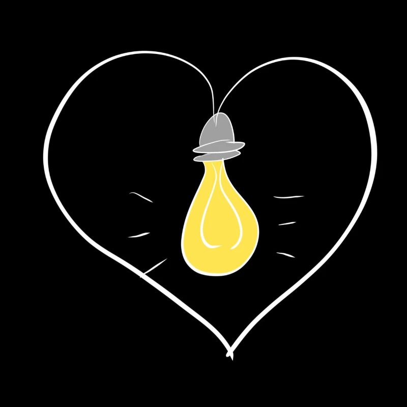 herz lampe licht symbol leuchten
