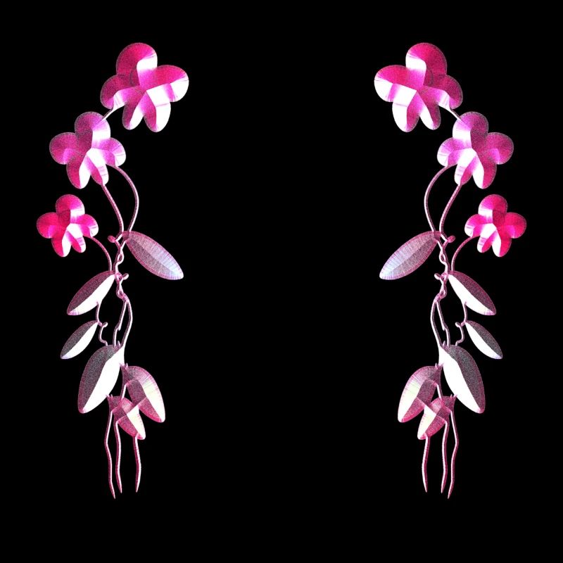 pink flowers flowers pattern