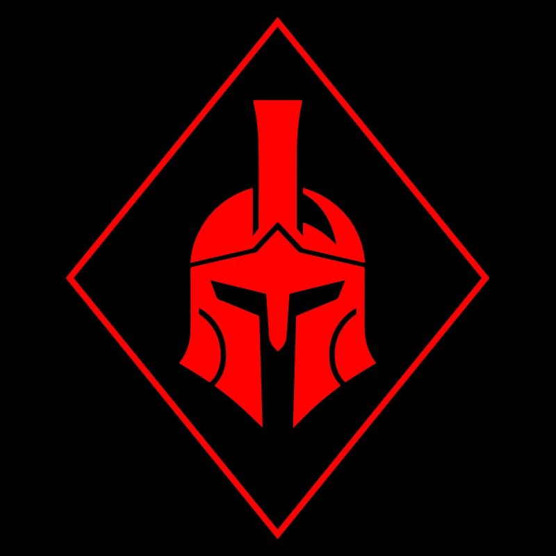 Spartaner Helm Logo Gladiator