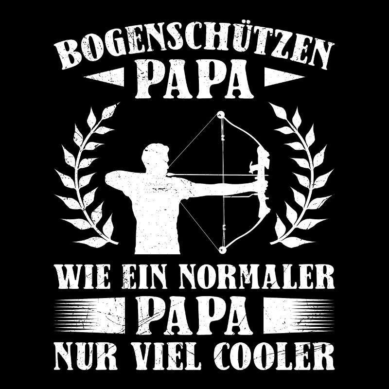 Cooler Bogenschützen Papa Bogenschießen