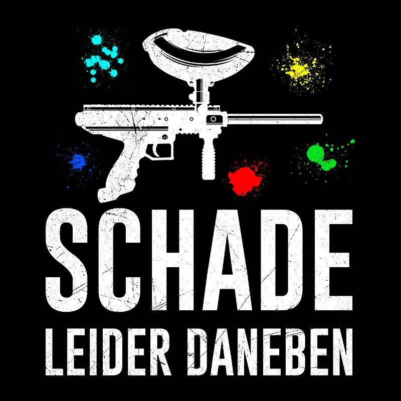 Schade leider daneben Paintball