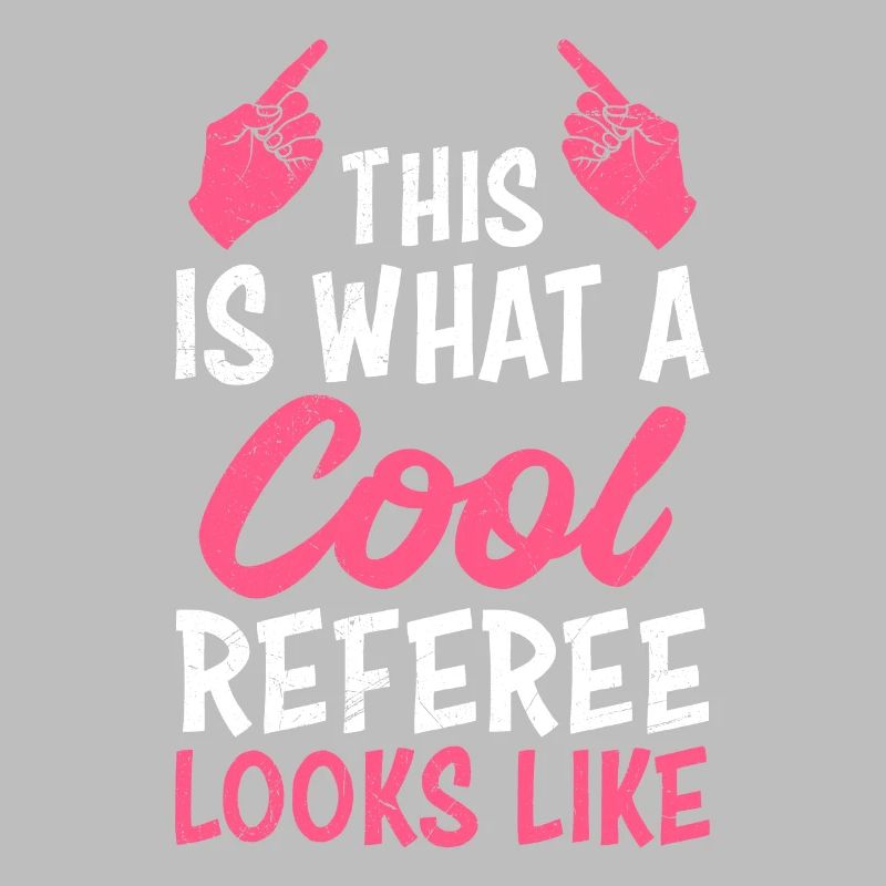 This is what a cool referee looks like
