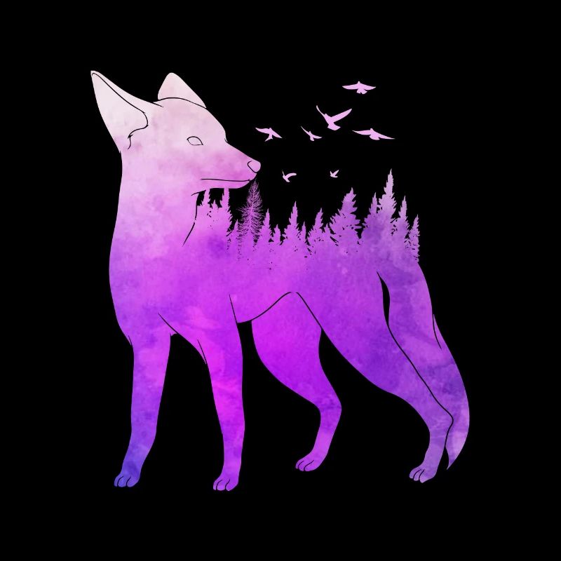 Fox Forest Design Fox Hunter Hunting