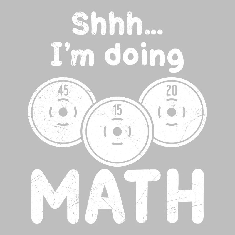 Shh. I do math bodybuilder weight training