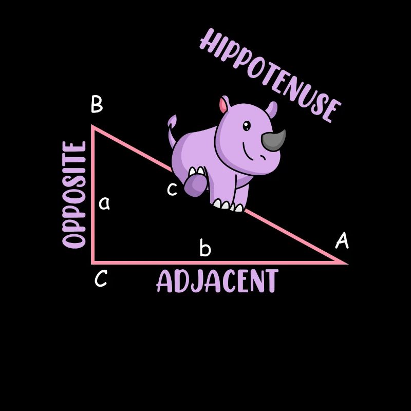 Mathématicien Professeur de mathématiques Hippotenuse