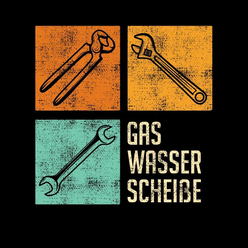 Gas Wasser Scheiße Klempner
